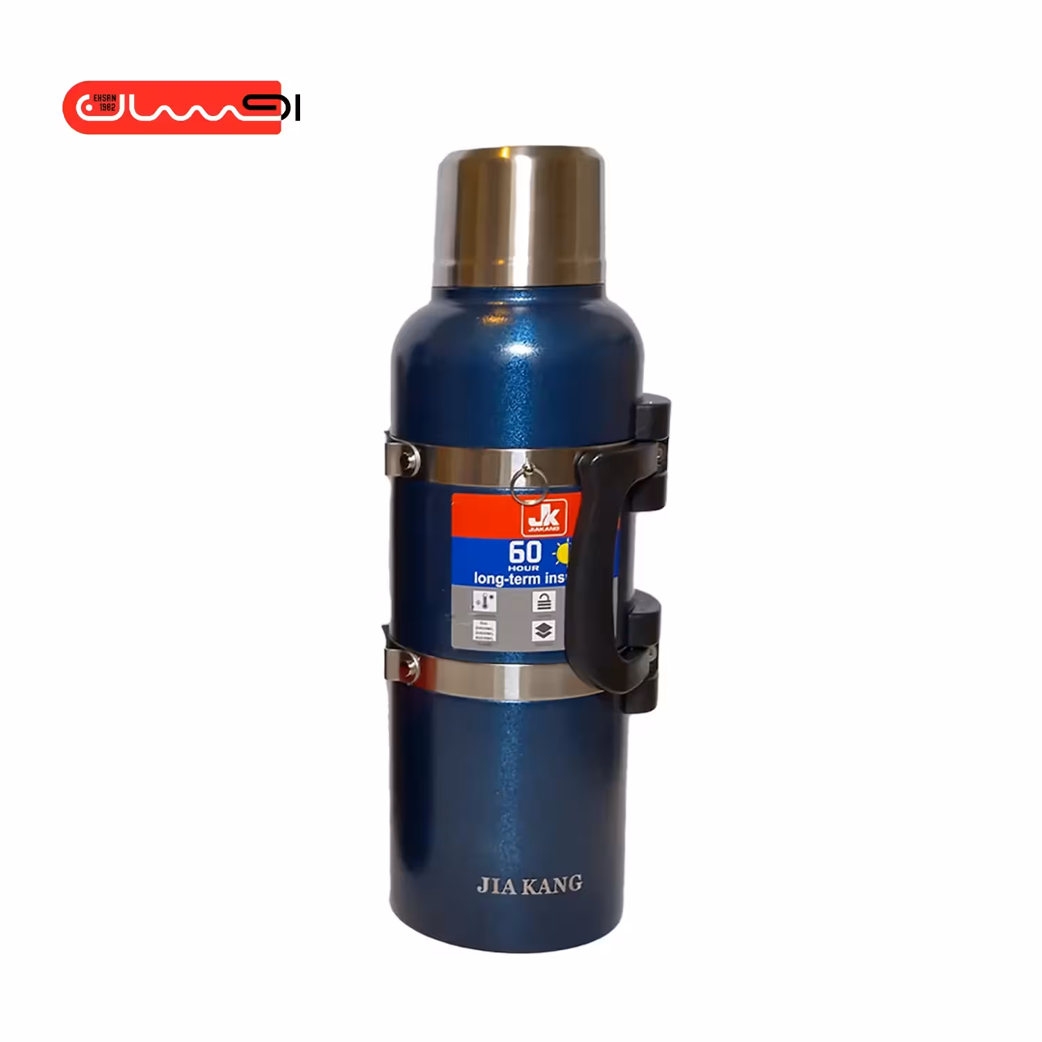 فلاسک استیل دو جداره ی 4000 میل سفری کد 24 – 1549