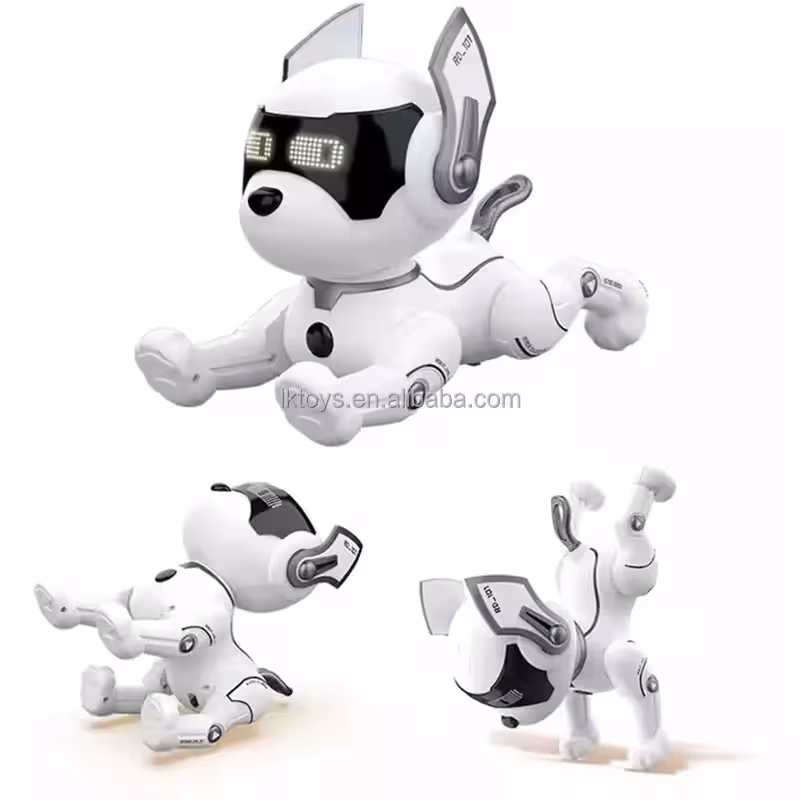 ربات سگ کنترلی ملق زن حرکتی باطری شارژی