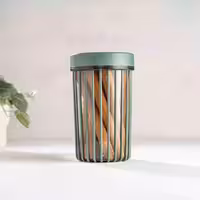 فولي لايف - ظرف ( بانکه ) نگهدارنده گرد 1100 میل سبز