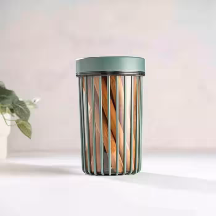 فولي لايف - ظرف ( بانکه ) نگهدارنده گرد 1100 میل سبز