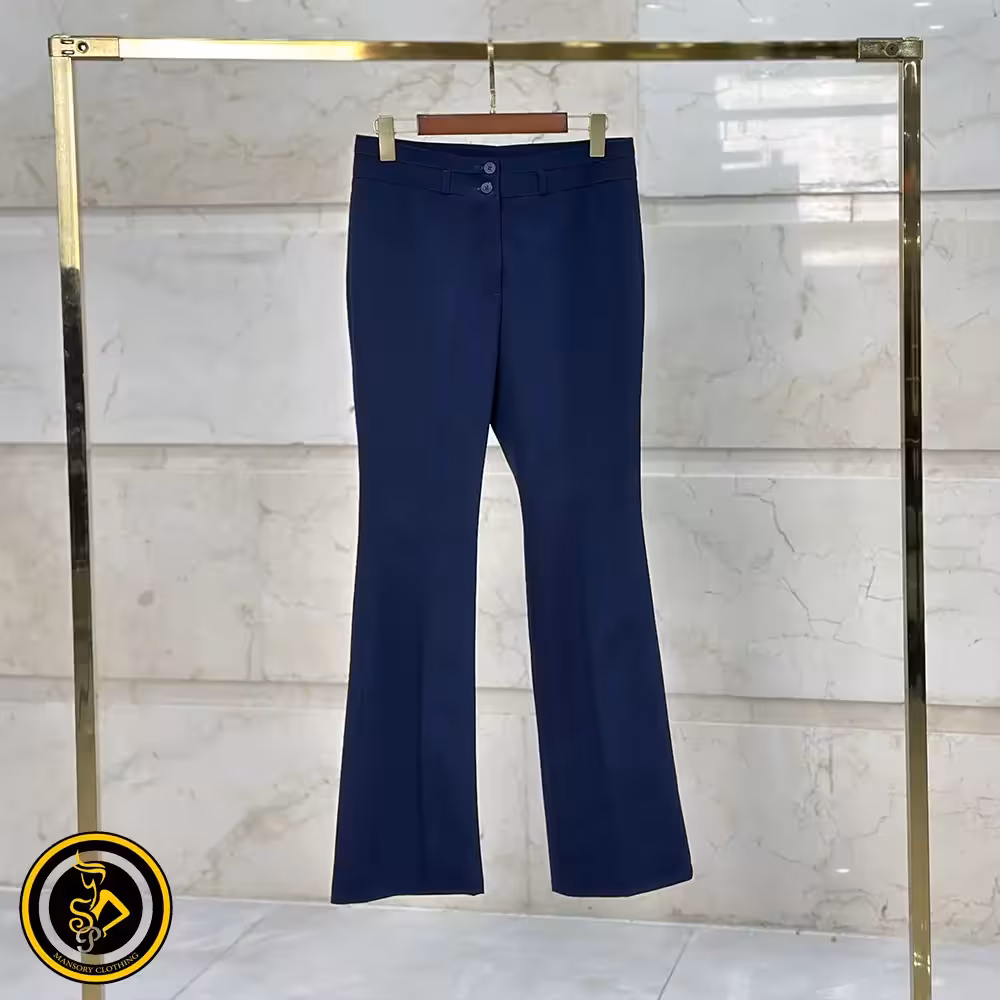 شلوار بالا گشاد کرپ