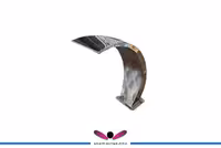 پرده آب کرتین استخری 50 در 70 سیلور تمام استیل