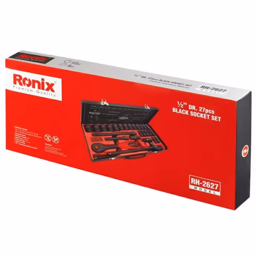 جعبه بکس 27 پارچه فشار قوی رونیکس 2627