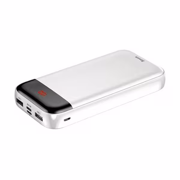 پاوربانک 20000 فست شارژ بیسوس Baseus Mulight Type C QC3.0 PPALL-MY01 سیاه - فروشگاه اینترنتی پروتاچ
