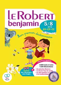 کتاب دیکشنری فرانسوی به فرانسوی Dictionnaire francais Le Robert Benjamin