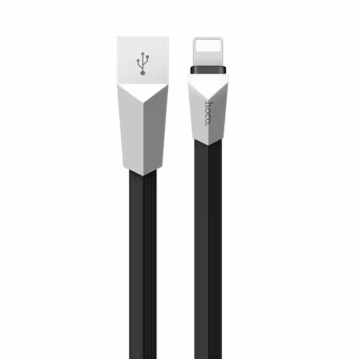 کابل تبدیل USB به لایتنینگ هوکو مدل X4 Zinc Alloy  طول 1.2 متر
