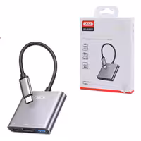 هاب 3 پورت Type-C ایکس او XO-HUB011