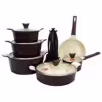 سرویس قابلمه گرانیتی لایف -21 پارچه