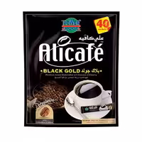 قیمت و خرید قهوه فوری علی کافه مدل بلک گلد بسته 40 عددی