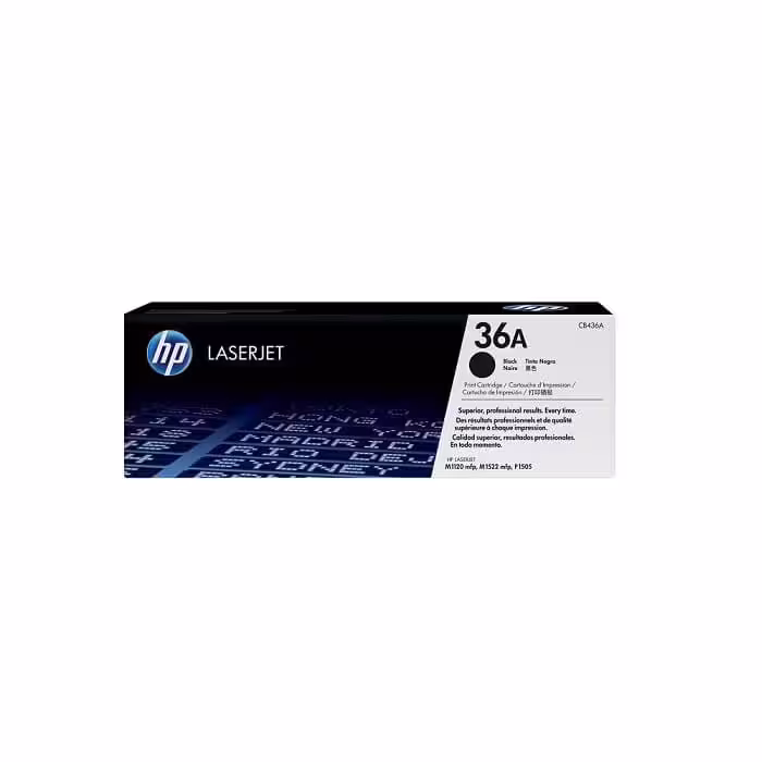 تونر کارتریج مشکی اچ پی HP 36A–طرح