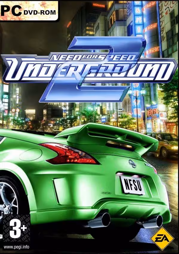 بازی کامپیوتر NFS underground 2