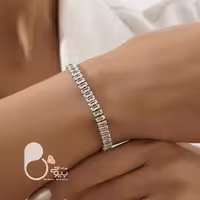 دستبند تنیسی نگین میکرو