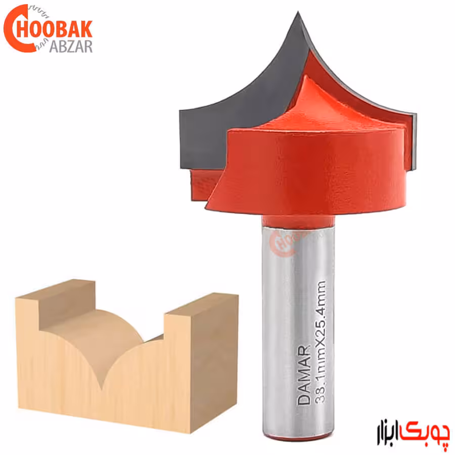 تیغ پروفیل ناودانی نوک تیز دامار کد DM163814E