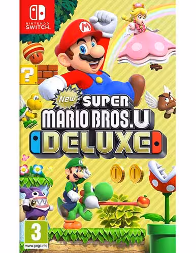 بازی New Super Mario Bros U Deluxe کنسول Nintendo Switch