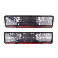 قاب پلاک خودرو طلق دار بسته 2 عددی