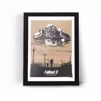 تابلو قاب فال اوت FallOut