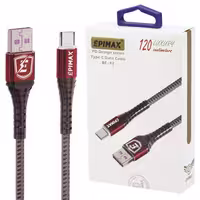 کابل شارژ سریع 5 آمپری epimax با گارانتی 6 ماه