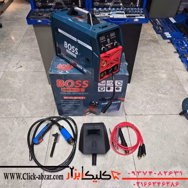 دستگاه جوش CO2 پنج کاره 950 اتاق بزرگ باس مدل MIG/MMA-950