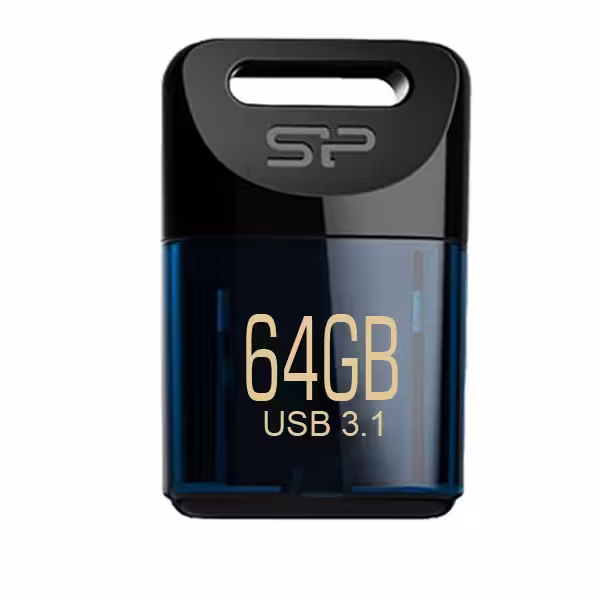 فلش مموری سیلیکون پاور جیول مدل JEWEL J06 ظرفیت 64 گیگابایت