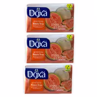 صابون دوکسا با رایحه طالبی بسته 6 عددی