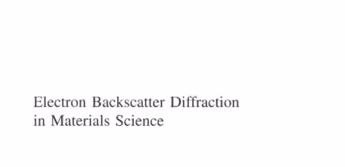 خرید و دانلود نسخه کامل کتاب Electron Backscatter Diffraction in Materials Science