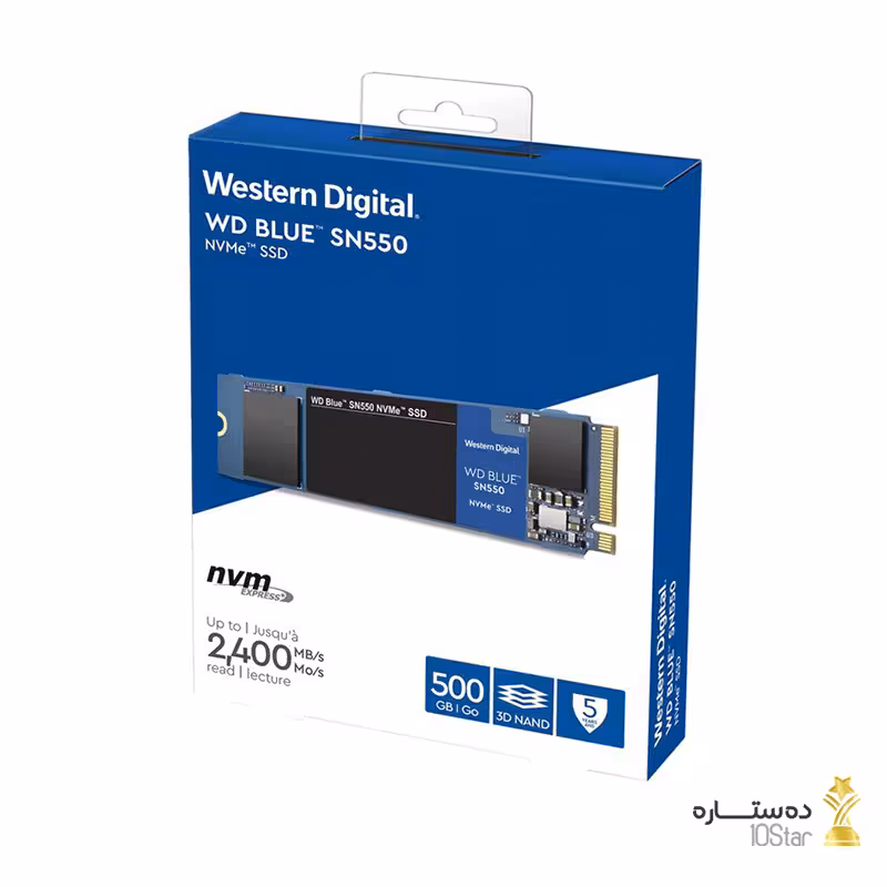 حافظه اس اس دی وسترن دیجیتال مدل SN550 NVMe