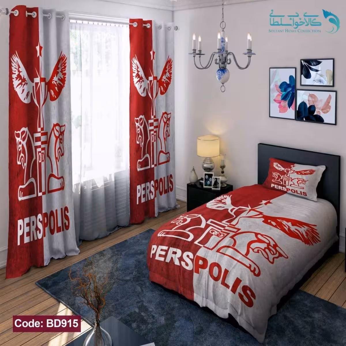 روتختی طرح PERSPOLIS یکنفره کد BD915
