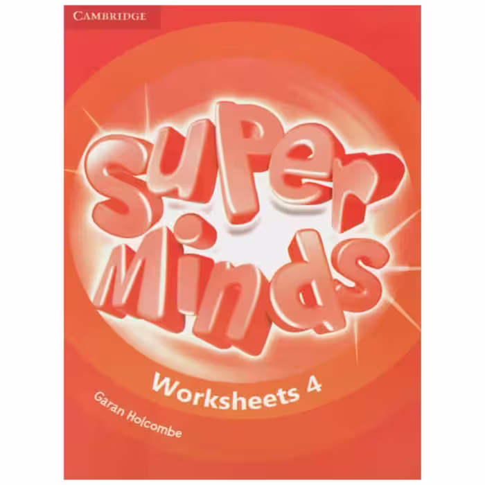 کتاب Super Minds Worksheet 4 ورک شیت سوپرمایند