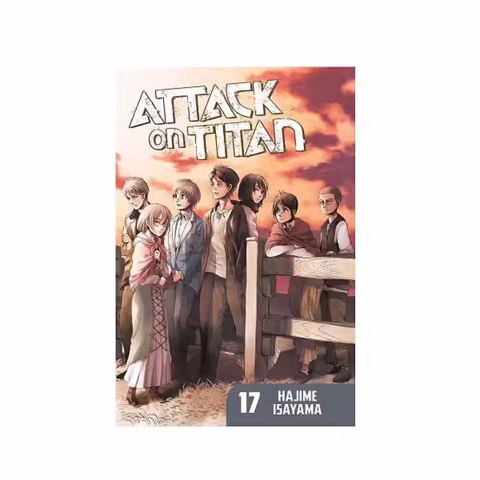 کتاب مانگا ATTACK ON TITAN 17 حمله به تایتان جلد 17