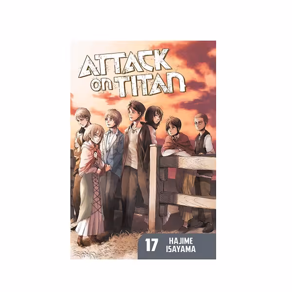 کتاب مانگا ATTACK ON TITAN 17 حمله به تایتان جلد 17
