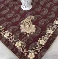 رومیزی ترمه طرح بته جقه