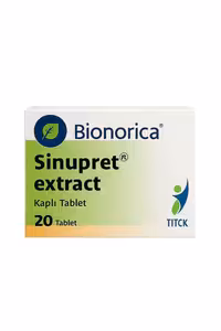 قرص SiNUPRET EXTRACT برند bionorica - بسته 20 عددی