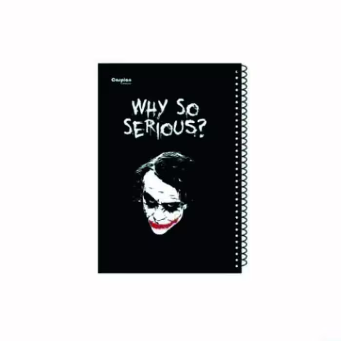 دفتر مشکی سیمی جلد سخت