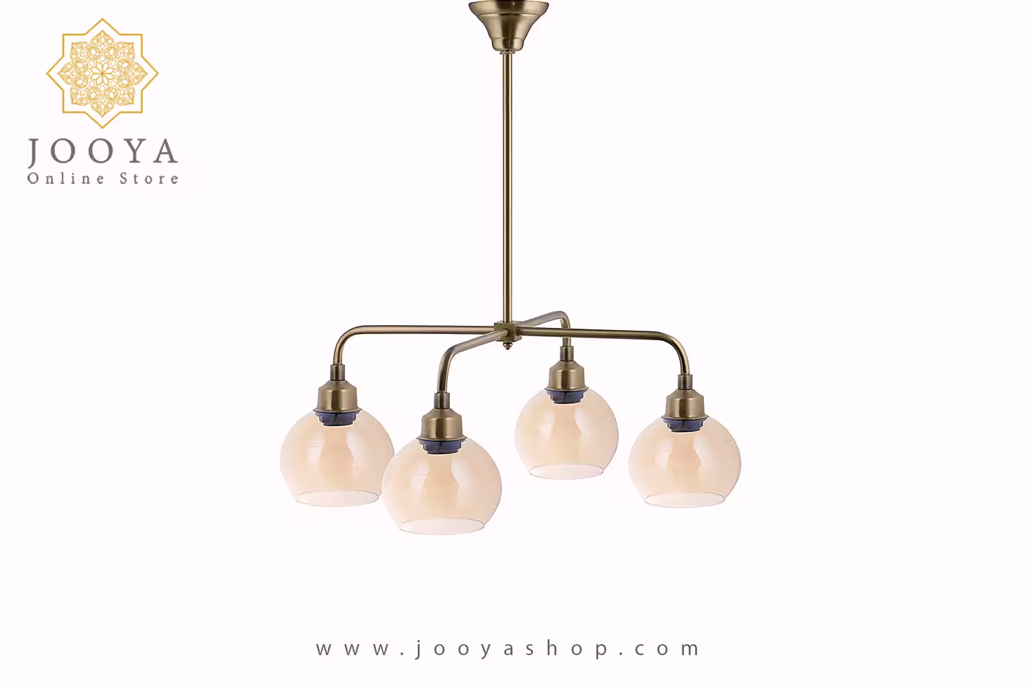 لوستر 4 شعله مهتاب مدل LB