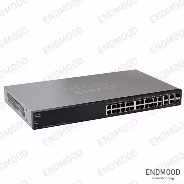 سوئیچ شبکه 24 پورت سیسکو مدل Cisco SF300-24PP