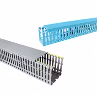 داکت شیاردار به‌همراه درب، عرض 40 ارتفاع 40 رعد مدل RWD40*40