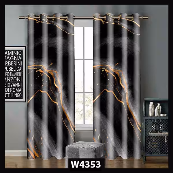 پرده چاپی سنگ مرمر کد W4353