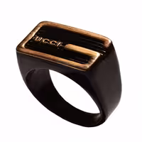 انگشتر مردانه طرح گوچی (GUCCI) برند ملک زیور کد 404