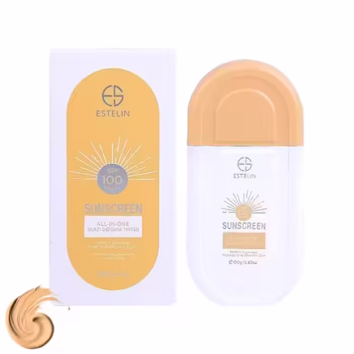 کرم ضد آفتاب رنگی استیلن مدل All-In-One، SPF 100