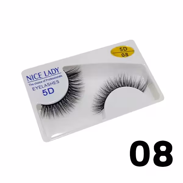 مژه 5 بعدی نایس لیدی شماره 08