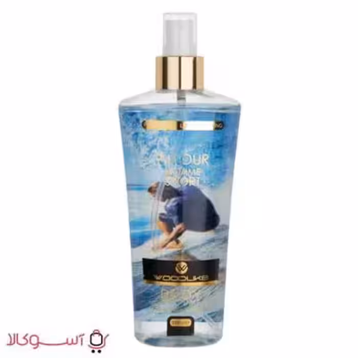 بادی اسپلش مردانه وودلایک مدل allour حجم 250 میلی لیتر