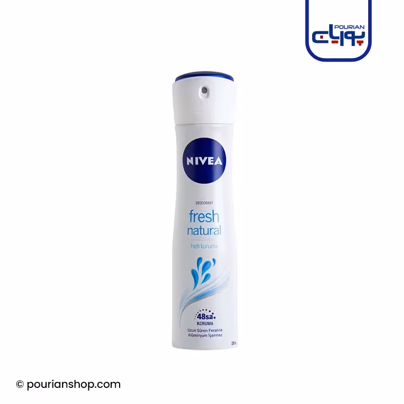 اسپری ضدتعریق فرش نچرال زنانه نیوا 150میل _ Nivea Fresh Natural