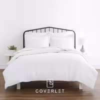 روتختی سفید ساده 8‌تکه کاوری