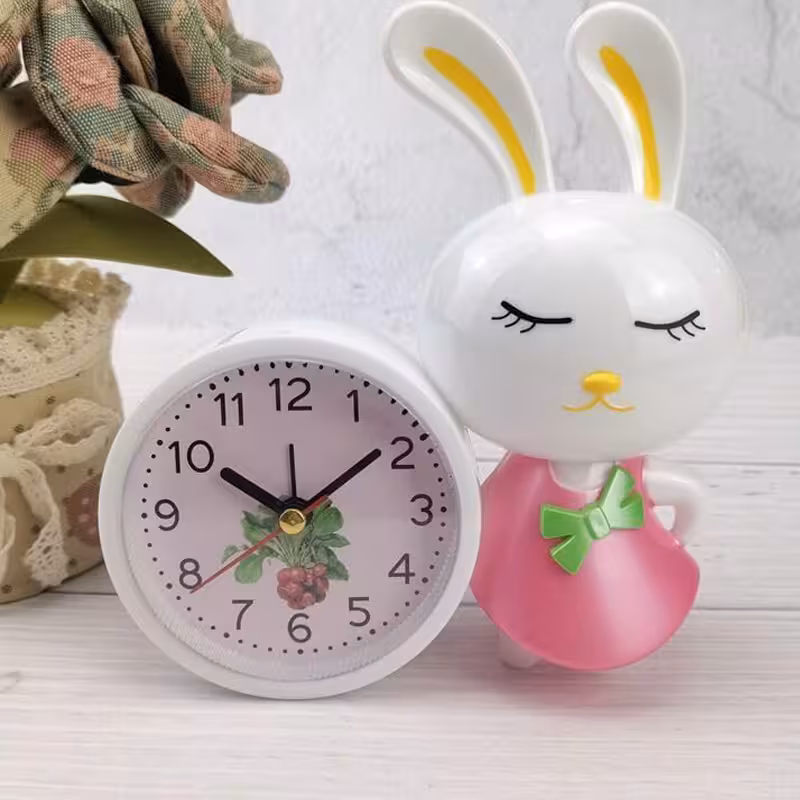 ساعت رومیزی فانتزی مدل خرگوش کد 04