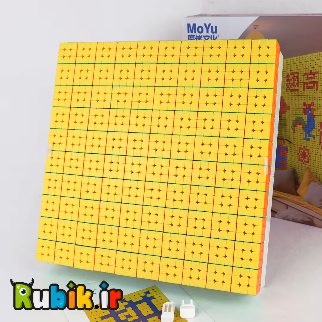 ساخت چهره با روبیک مویو پک 100عددی