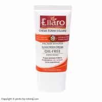 ضد آفتاب بی رنگ SPF50 الارو مناسب پوست چرب
