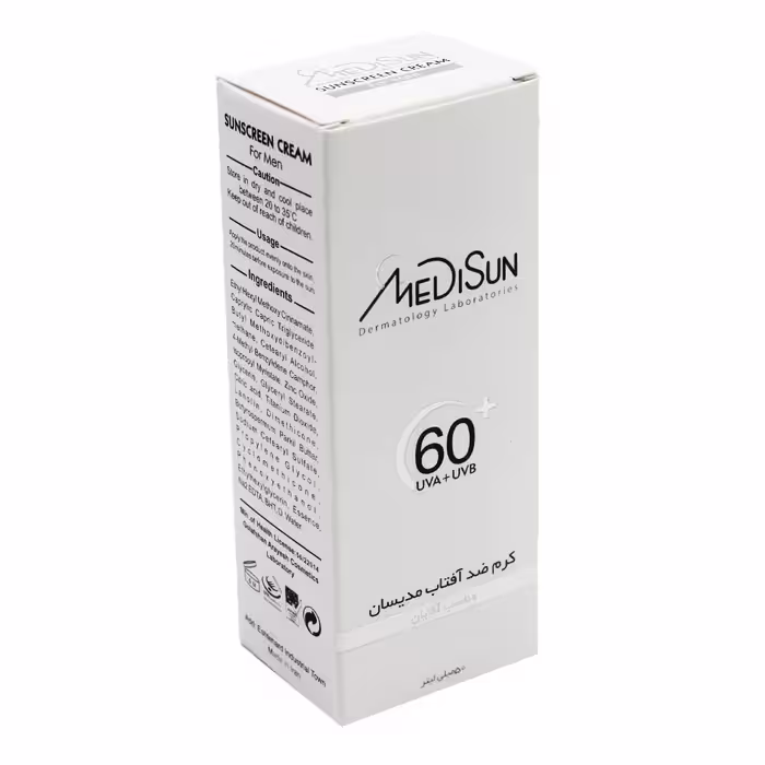 کرم ضد آفتاب SPF60  مدیسان مناسب آقایان