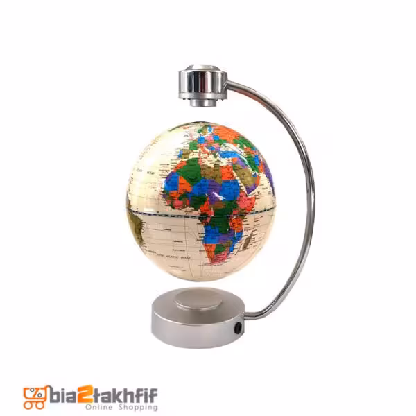 کره جغرافیایی مغناطیسی پایه دار معلق