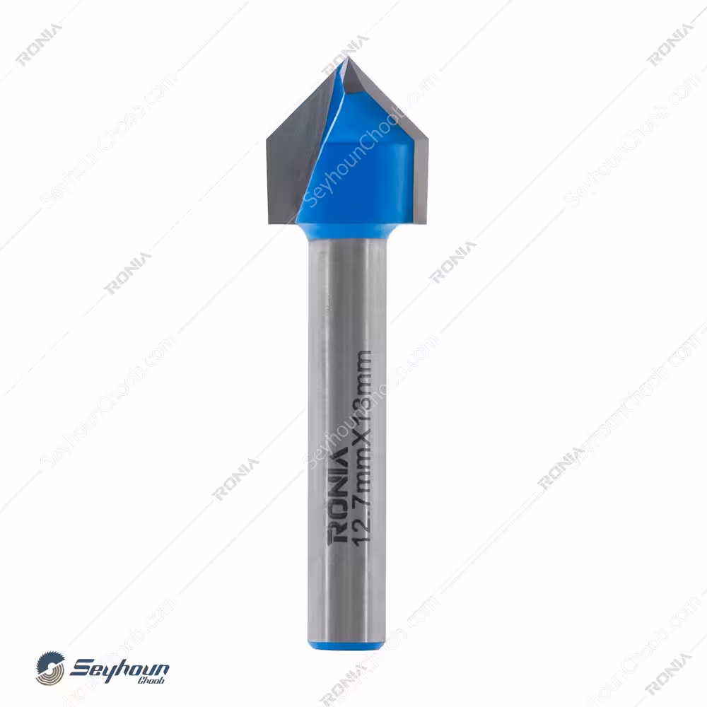 تیغ فرز حکاکی قطر 12.7 کارگیر 13 رونیا مدل 09-12713006V90