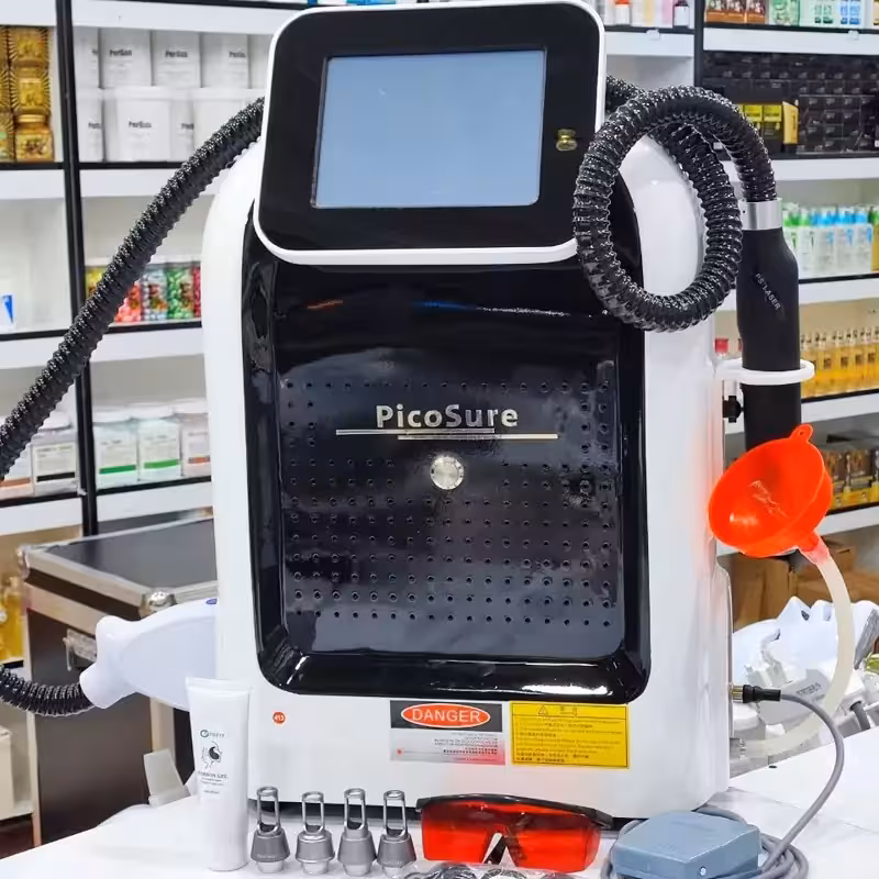 دستگاه لیزر حذف تتو پیکوشور کیوسوئیچ 5000 ژول